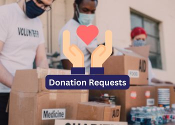 Asking for Donations